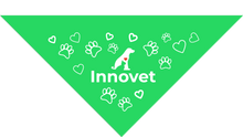 Load image into Gallery viewer, Lime Green Pet Bandanas - Large - | Innovet Pet
