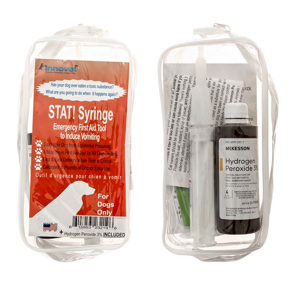 STAT!Syringe® to Induce Vomiting in Dogs in an Emergency! - | Innovet Pet