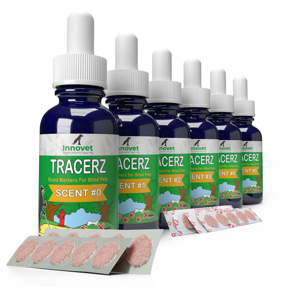Tracerz® Scent Markers for Blind Dogs